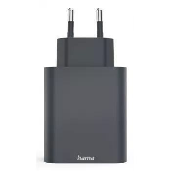 Hama 00086445 mobiliojo įrenginio pakrovėjas Išmanusis telefonas, Planšetė Pilka AC Greitasis įkrovimas Vidinis