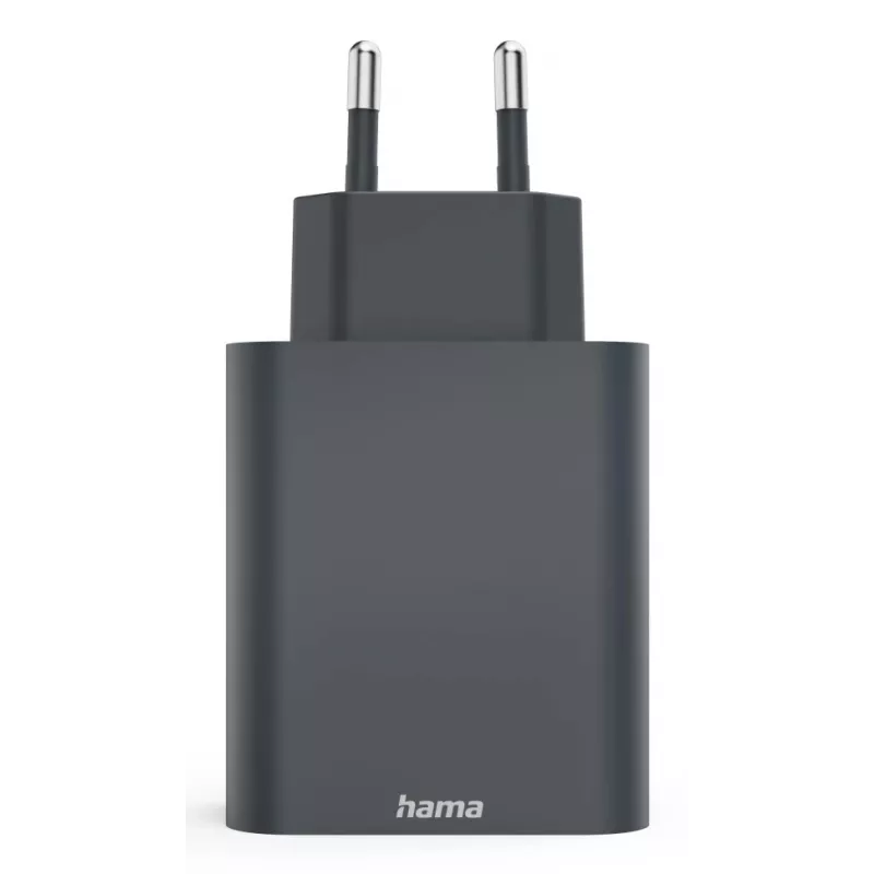 Hama 00086445 mobiliojo įrenginio pakrovėjas Išmanusis telefonas, Planšetė Pilka AC Greitasis įkrovimas Vidinis