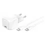 Įkroviklis Belkin WCA008kq1MWH-B6 Vidinis AC Greitas Įkrovimas Nešiojamasis Kompiuteris Išmanusis Telefonas Planšetė