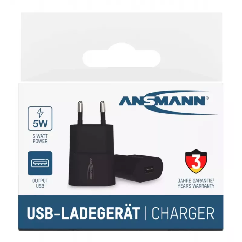 Įkroviklis Ansmann HC105 Universal Juoda AC Indoor