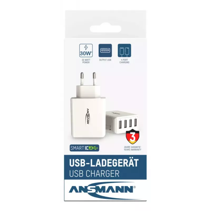 Pakrovėjas Ansmann HC430 Universal White AC Indoor