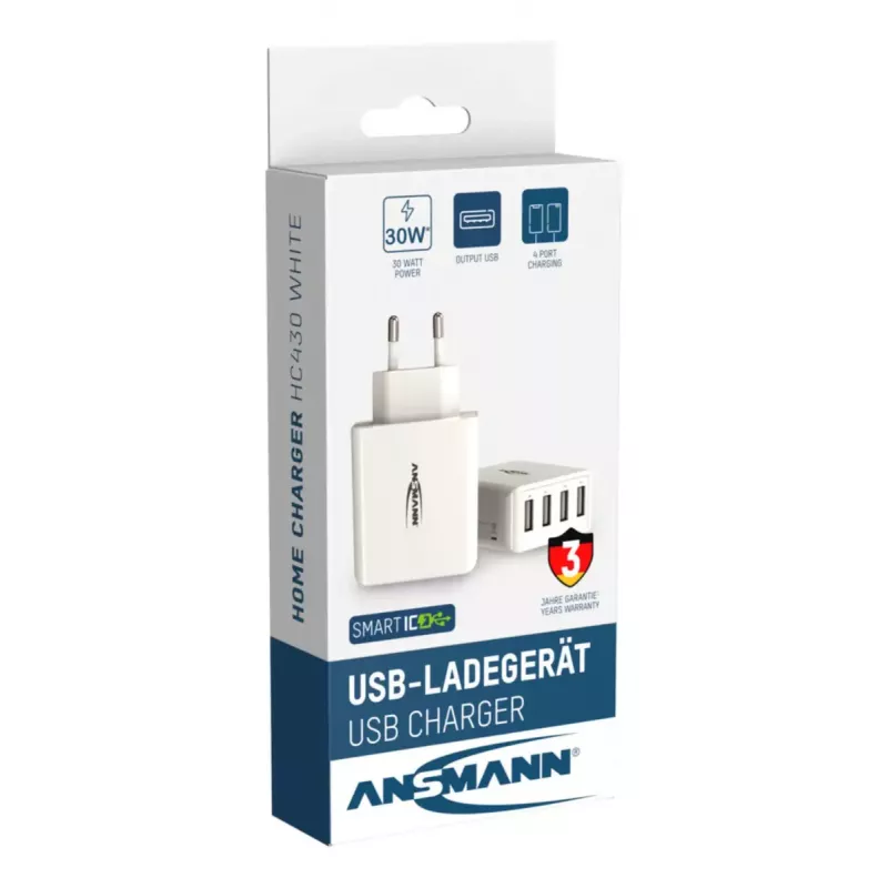Pakrovėjas Ansmann HC430 Universal White AC Indoor