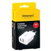 Vidinis įkroviklis Intenso POWER ADAPTER 2XUSB-A/7802412 Universalus Baltas AC