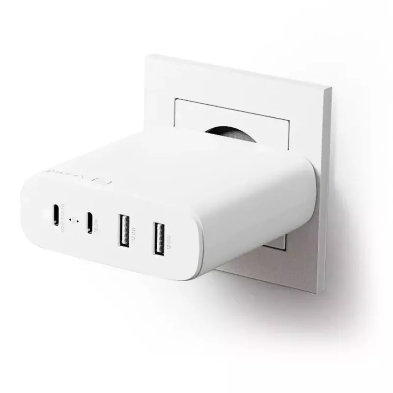 Kroviklis ALOGIC 4X100 Universal White USB Indoor