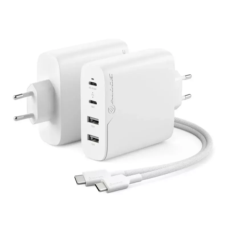 Kroviklis ALOGIC 4X100 Universal White USB Indoor