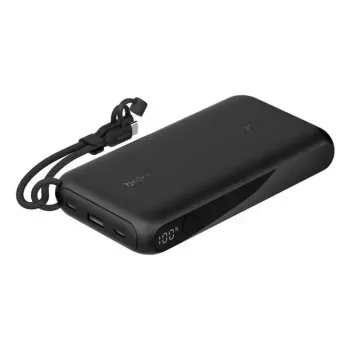 Išorinė baterija Belkin BPB028HQBK 20000 mAh, 2× USB-C, 1× USB-A, juoda