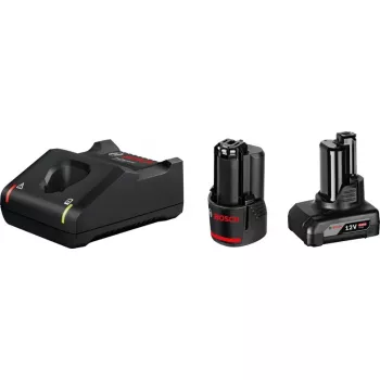 Bosch 1 x GBA 12V 2.0Ah + 1 x GBA 12V 4.0Ah + GAL 12V-40 Professional akumuliatoriaus įkroviklis Buitinis akumuliatorius AC