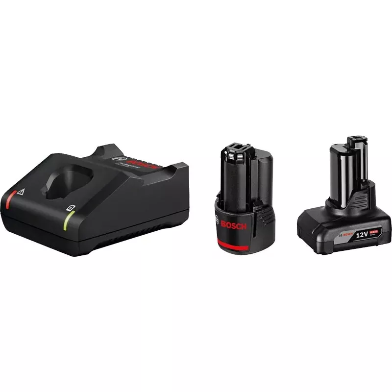 Bosch 1 x GBA 12V 2.0Ah + 1 x GBA 12V 4.0Ah + GAL 12V-40 Professional akumuliatoriaus įkroviklis Buitinis akumuliatorius AC