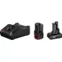 Bosch 1 x GBA 12V 2.0Ah + 1 x GBA 12V 4.0Ah + GAL 12V-40 Professional akumuliatoriaus įkroviklis Buitinis akumuliatorius AC