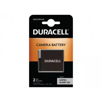Duracell veiksmo kameros baterija – pakeičia GoPro Hero 5 bateriją