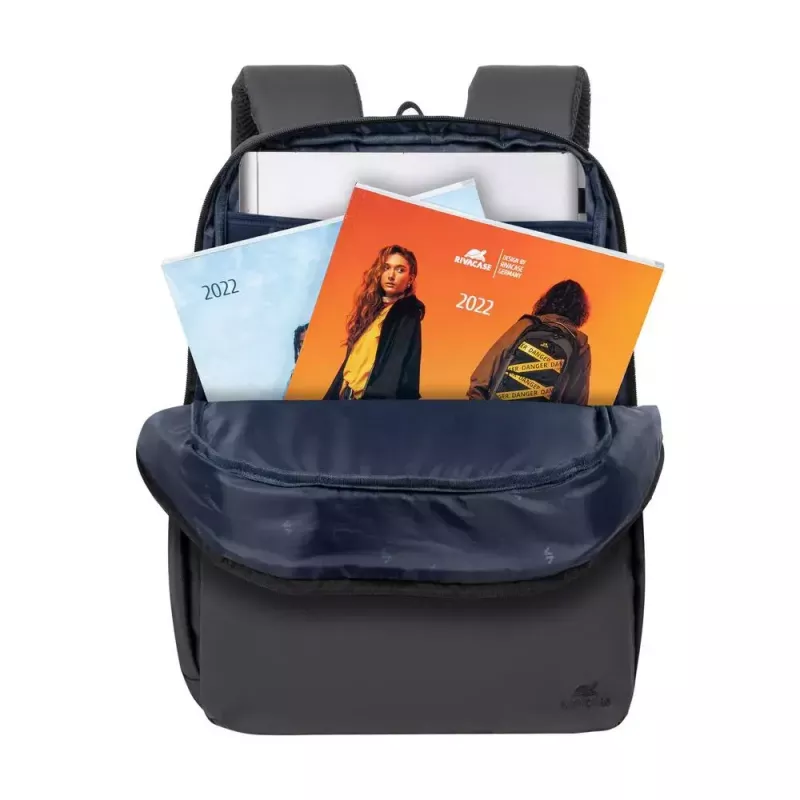 Laisvalaikio kuprinė Rivacase Tegel Juoda Polyester Urban style