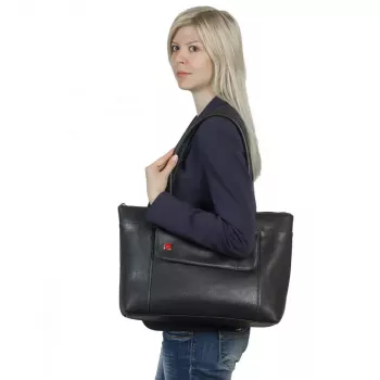 Moteriškas dėklas Rivacase Orly 39,6 cm (15,6 col.) Juodas