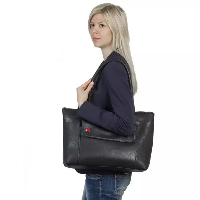 Moteriškas dėklas Rivacase Orly 39,6 cm (15,6 col.) Juodas