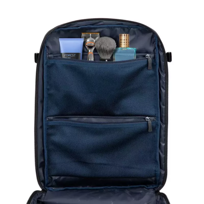 Kuprinė Rivacase 8461 43,9 cm 17,3 colio juoda 2 priekinės kišenės