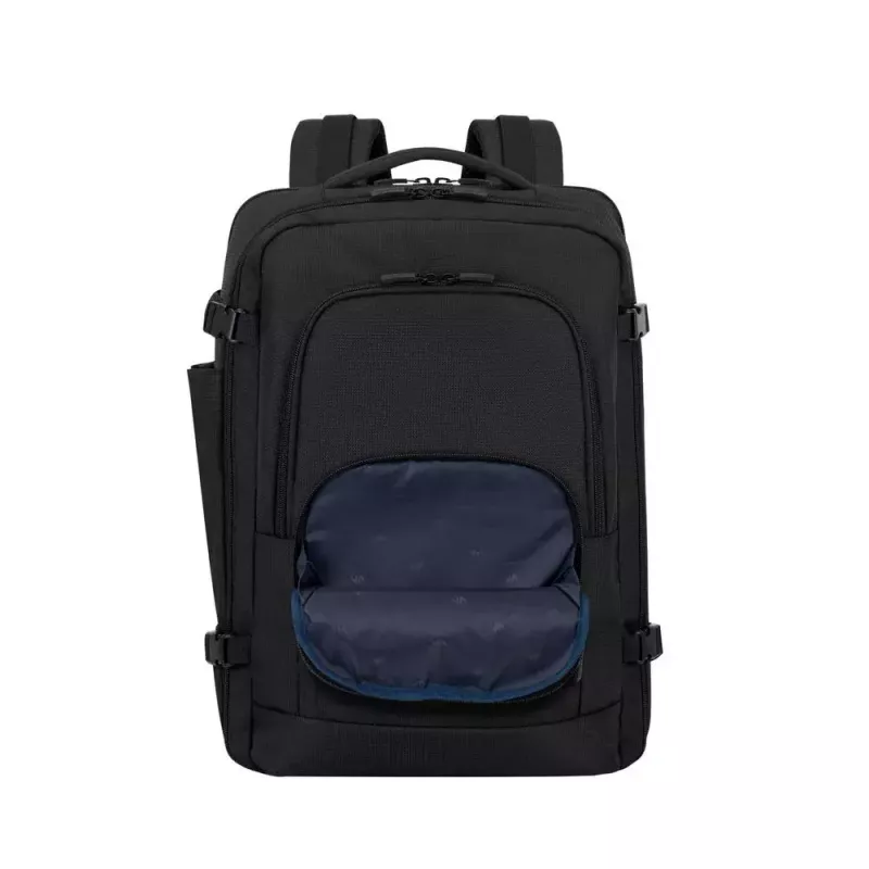 Kuprinė Rivacase 8461 43,9 cm 17,3 colio juoda 2 priekinės kišenės