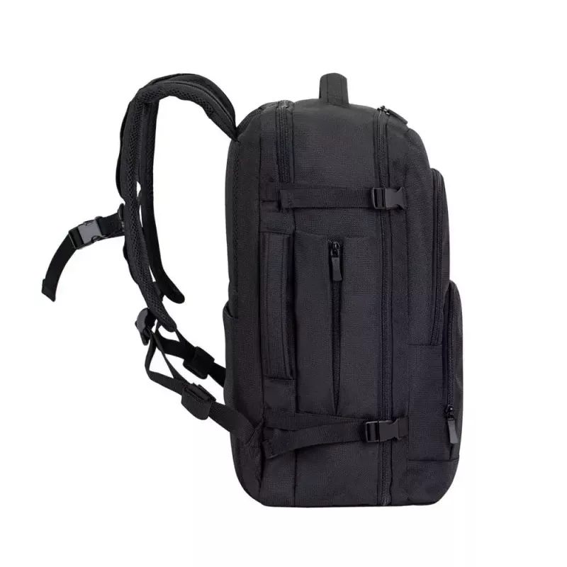 Kuprinė Rivacase 8461 43,9 cm 17,3 colio juoda 2 priekinės kišenės