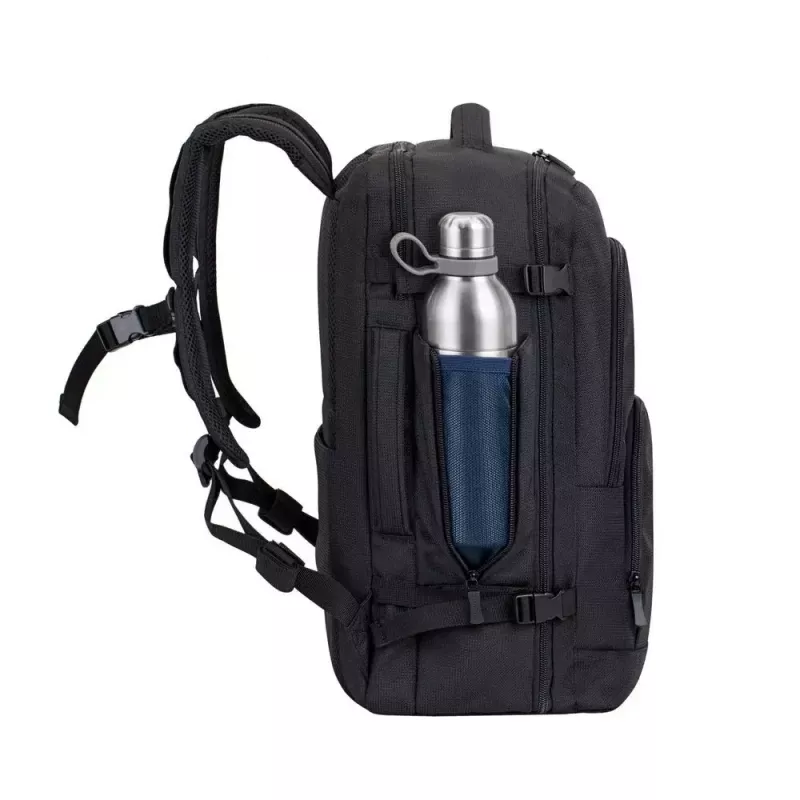 Kuprinė Rivacase 8461 43,9 cm 17,3 colio juoda 2 priekinės kišenės