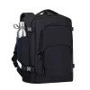 Kuprinė Rivacase 8461 43,9 cm 17,3 colio juoda 2 priekinės kišenės