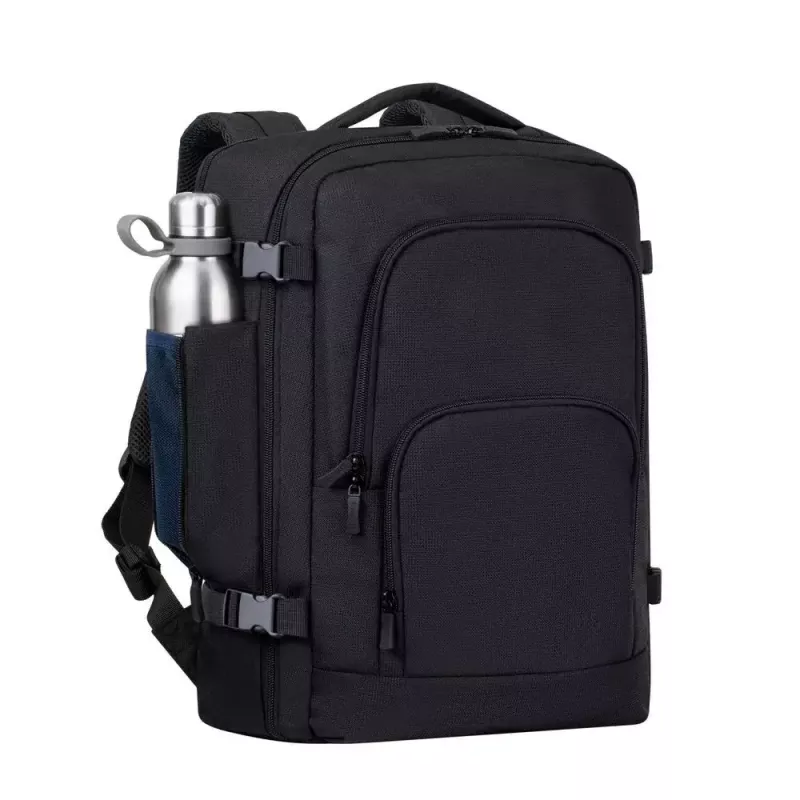 Kuprinė Rivacase 8461 43,9 cm 17,3 colio juoda 2 priekinės kišenės