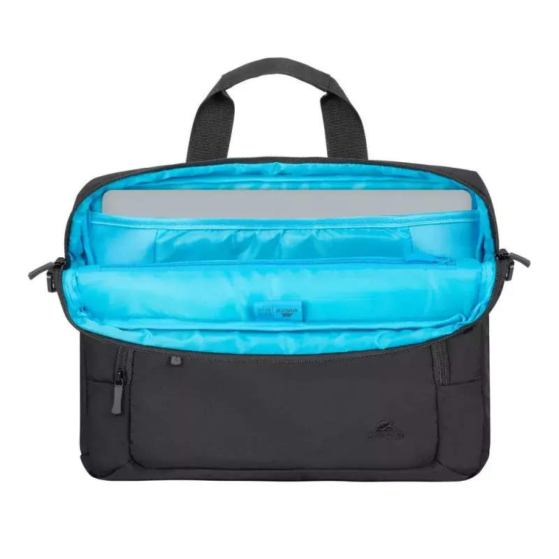 Toploader krepšys Rivacase 7521 35,6 cm (14 colių) juodas