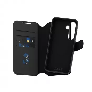 PanzerGlass CARE by Feature Case Tango Two-in-One Wallet Qi Suderinamas Samsung Galaxy S25