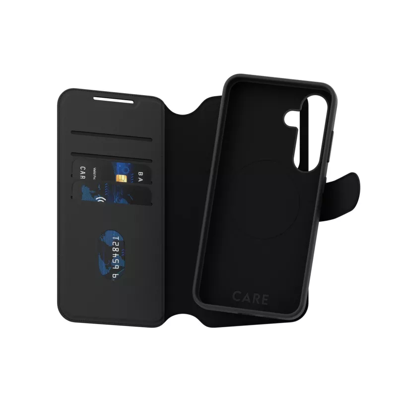 PanzerGlass CARE by Feature Case Tango Two-in-One Wallet Qi Suderinamas Samsung Galaxy S25