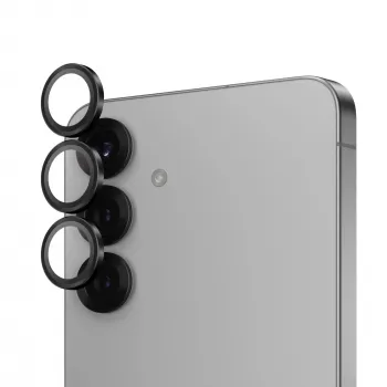 PanzerGlass ® Hoops® kameros objektyvo apsauga, juoda, Samsung Galaxy S25+