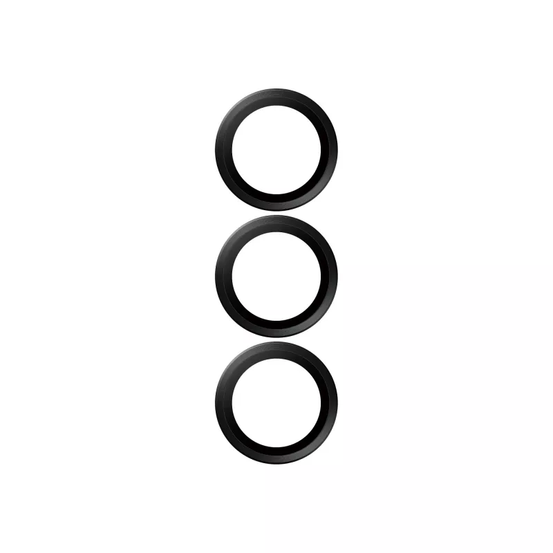 PanzerGlass ® Hoops® kameros objektyvo apsauga, juoda, Samsung Galaxy S25+