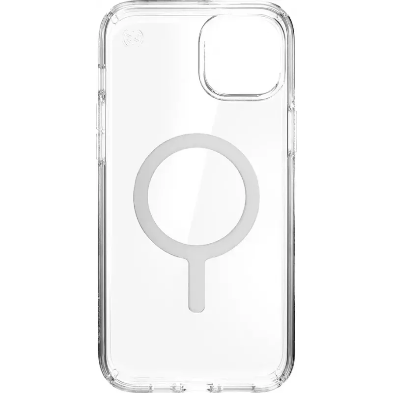 Speck Presidio Perfect Clear dėklas su MagSafe, skirtas iPhone 14 Plus