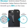 Speck Presidio2 Pro + MS Apple iPhone 14 Plus/15 Plus Juoda - su Microban tvirtu dėklu