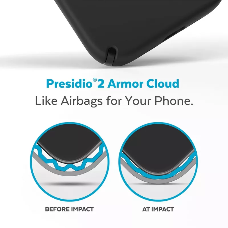 Speck Presidio2 Pro + MS Apple iPhone 14 Pro Max Juoda - su Microban įdėklu