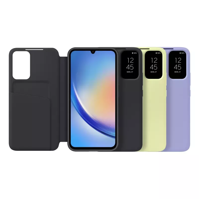 Samsung EF-ZA346 mobiliojo telefono dėklas 16,8 cm (6,6 col.) Dėklas-piniginė Juoda
