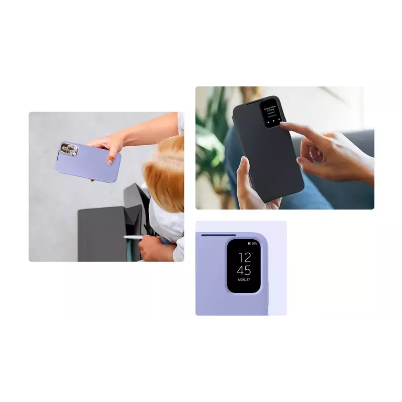 Samsung EF-ZA346 mobiliojo telefono dėklas 16,8 cm (6,6 col.) Dėklas-piniginė Juoda