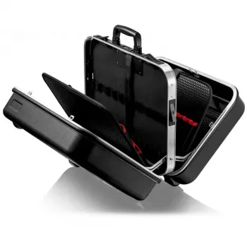 Įrankių dėžė Knipex BIG Twin, aliuminė, juoda