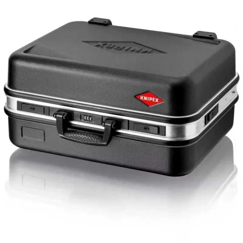 Įrankių dėžė Knipex BIG Twin, aliuminė, juoda