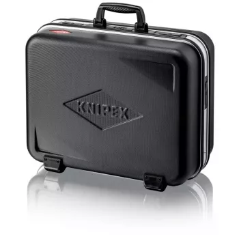 Įrankių dėžė Knipex BIG Twin, aliuminė, juoda