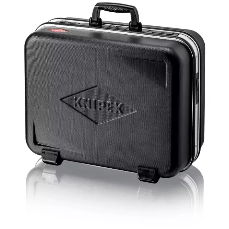Įrankių dėžė Knipex BIG Twin, aliuminė, juoda