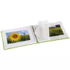 Hama Fine Art fotoalbumas, žalias, 50 lapų, 10 x 15 cm