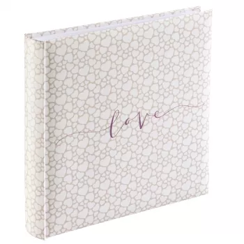 Hama Romance nuotraukų albumas Smėlio, Baltos spalvos 320 lapų 10 x 15