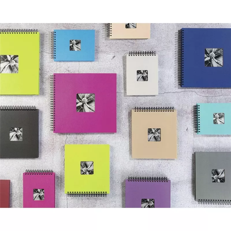 Hama 4047443167439 fotoalbumas Žalias 50 lapų 10 x 15 spiralinis įrišimas