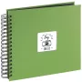 Hama 4007249948755 nuotraukų albumas Žalias 100 lapų 10 x 15 Spiralinis įrišimas