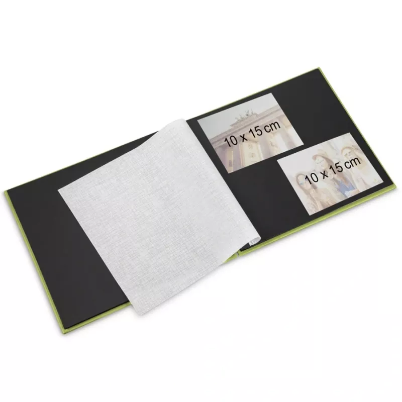 Hama 4007249948755 nuotraukų albumas Žalias 100 lapų 10 x 15 Spiralinis įrišimas