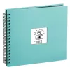 Hama 4047443167460 nuotraukų albumas Turkio spalvos 100 lapų 10 x 15 Spiralinis įrišimas