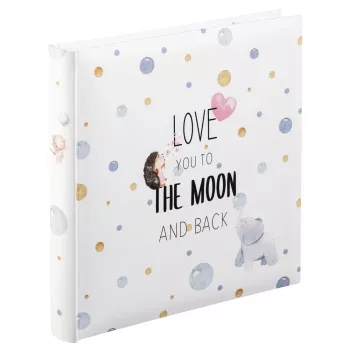 Hama To The Moon nuotraukų albumas Įvairiaspalvis 100 lapų 10 x 15 cm Knygos įrišimas
