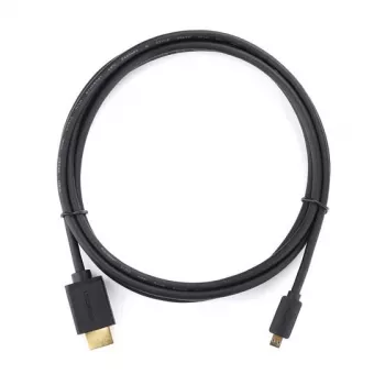 Ugreen 30104 HDMI laidas 3 m HDMI D tipo (mikro) HDMI A tipo (standartinis) juodas