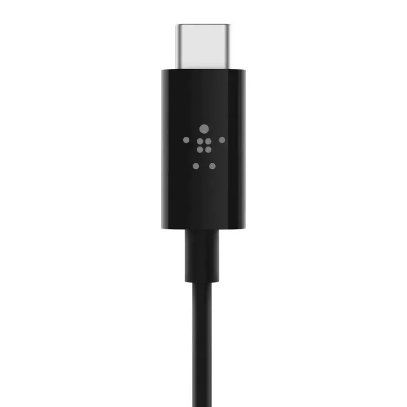 Audio laidas Belkin RockStar 3,5 mm su USB-C jungtimi