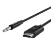 Audio laidas Belkin RockStar 3,5 mm su USB-C jungtimi