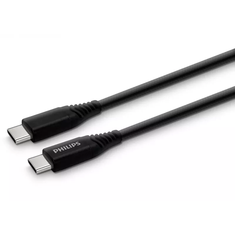 Philips PHIL-DLC5206C/00 USB laidas 2 m USB C juodas