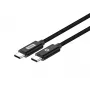 Conceptronic ETTA03B12 USB C-C PD 3.1 240W greitojo įkrovimo laidas 1,2 m, 48V 5A, 480Mbps, E-Mark