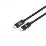 Conceptronic ETTA04B12 USB 4.0 Gen 3 C-C PD 3.1 240 W laidas 1,2 m, 48 V 5 A, 40 Gbps, E-Mark